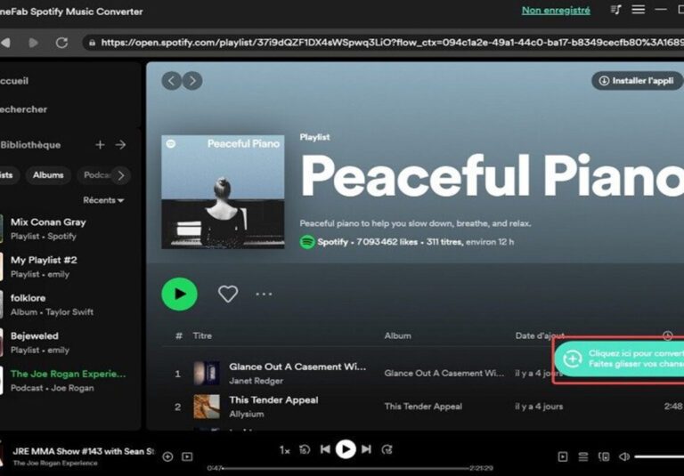 Comment télécharger gratuitement de la musique depuis Spotify en format MP3 ?