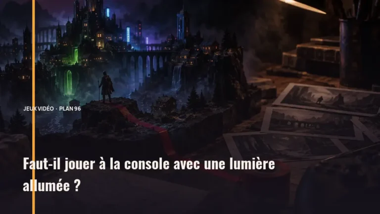 Faut-il jouer à la console avec une lumière allumée ?