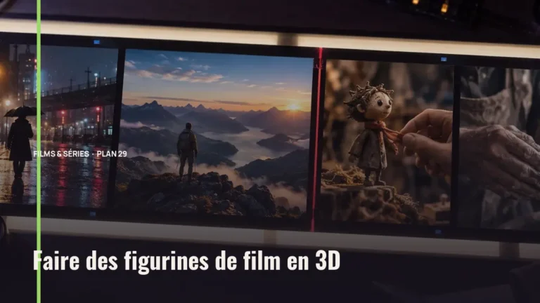 Faire des figurines de film en 3D