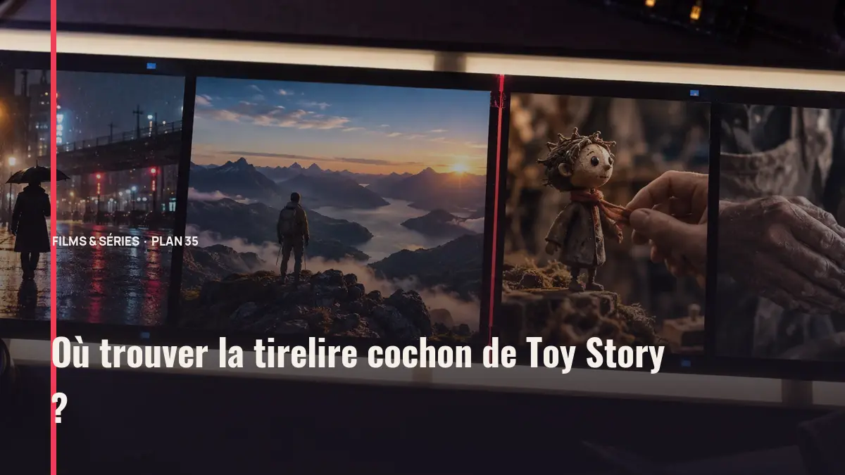 Où trouver la tirelire cochon de Toy Story ?