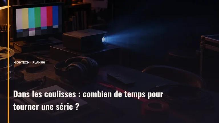 Dans les coulisses : combien de temps pour tourner une série ?