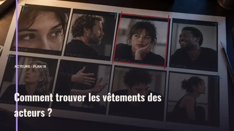 Comment trouver les vêtements des acteurs ?