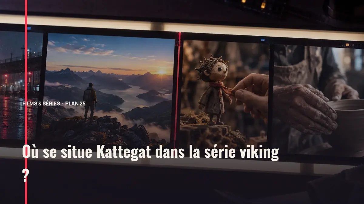 Où se situe Kattegat dans la série viking ?