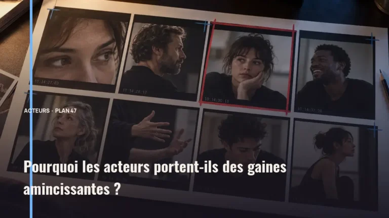 Pourquoi les acteurs portent-ils des gaines amincissantes ?