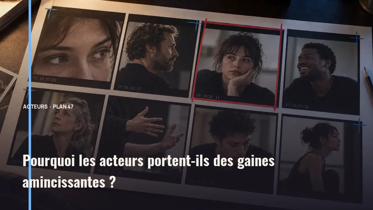 Pourquoi les acteurs portent-ils des gaines amincissantes ?