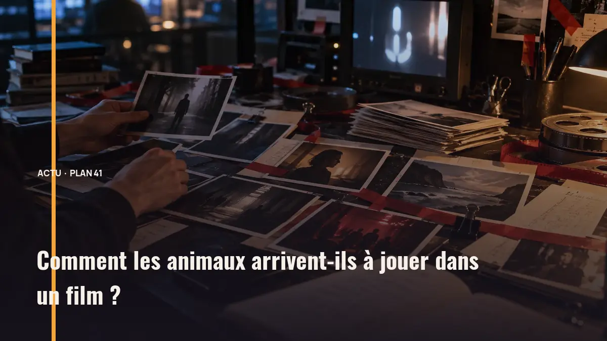 Comment les animaux arrivent-ils à jouer dans un film ?