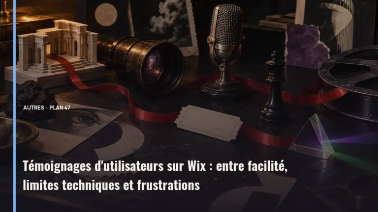 Témoignages d'utilisateurs sur Wix : entre facilité, limites techniques et frustrations