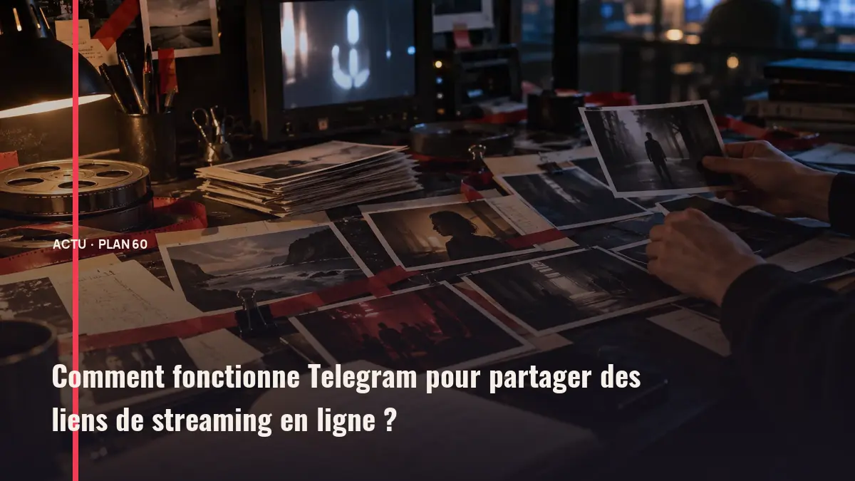 Comment fonctionne Telegram pour partager des liens de streaming en ligne ?