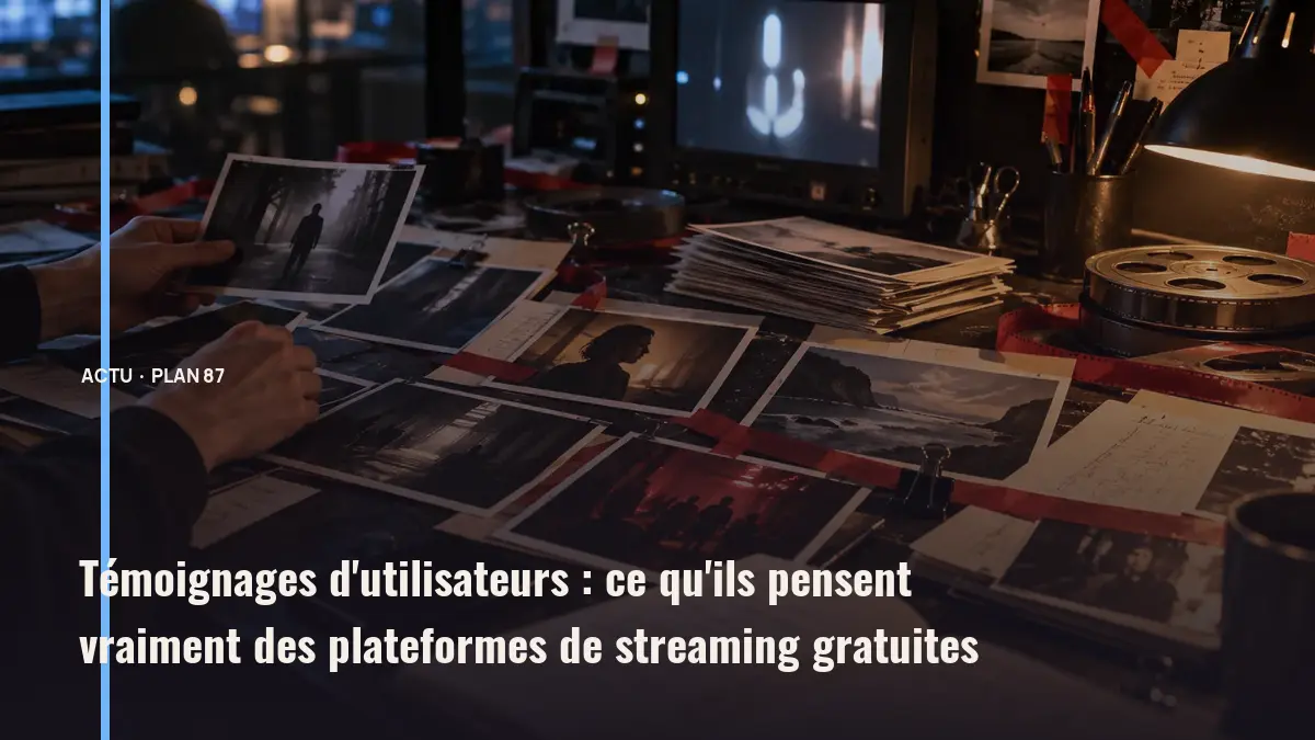 Témoignages d'utilisateurs : ce qu'ils pensent vraiment des plateformes de streaming gratuites