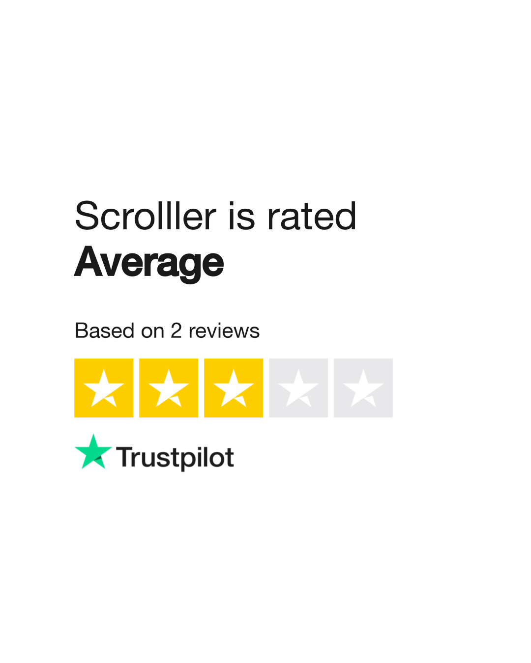 Avis Scrolller Trustpilot