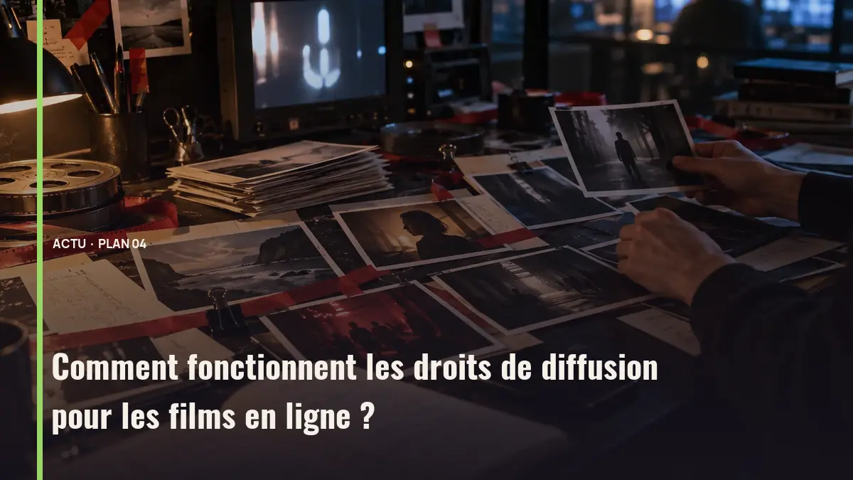 Comment fonctionnent les droits de diffusion pour les films en ligne ?