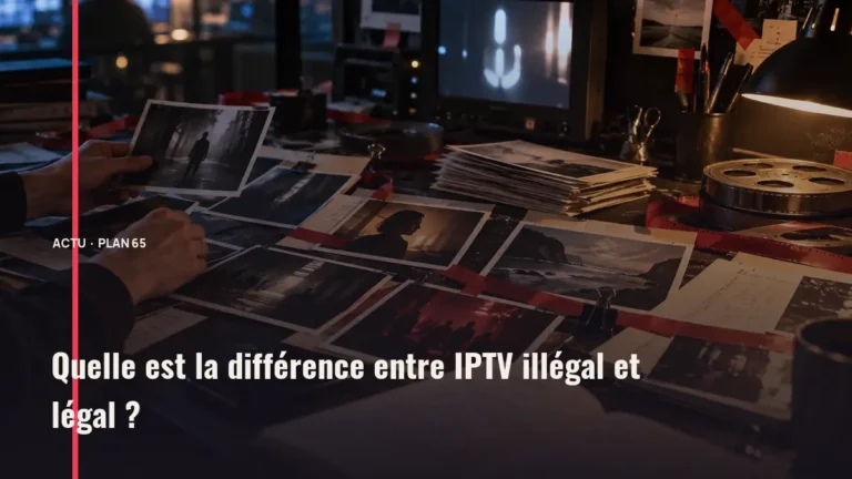 Quelle est la différence entre IPTV illégal et légal ?