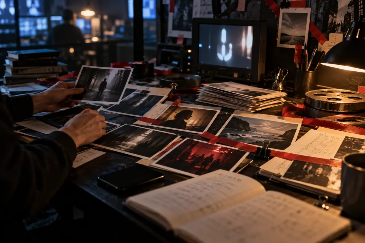 Salle de montage de l’actualité